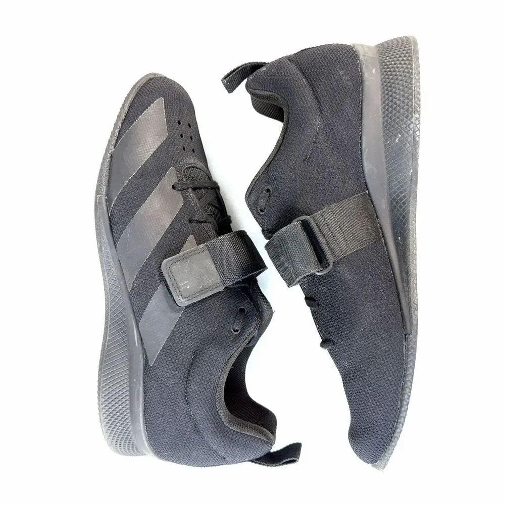 Adidas Mens Adipower Weightlifting II Shoes F99816 Black Size 10 EU 44 Mens